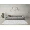 thumbnail image 3 of Ahgly Company Indoor Square Solid Gray Modern Area Rugs, 5' Square, 3 of 4
