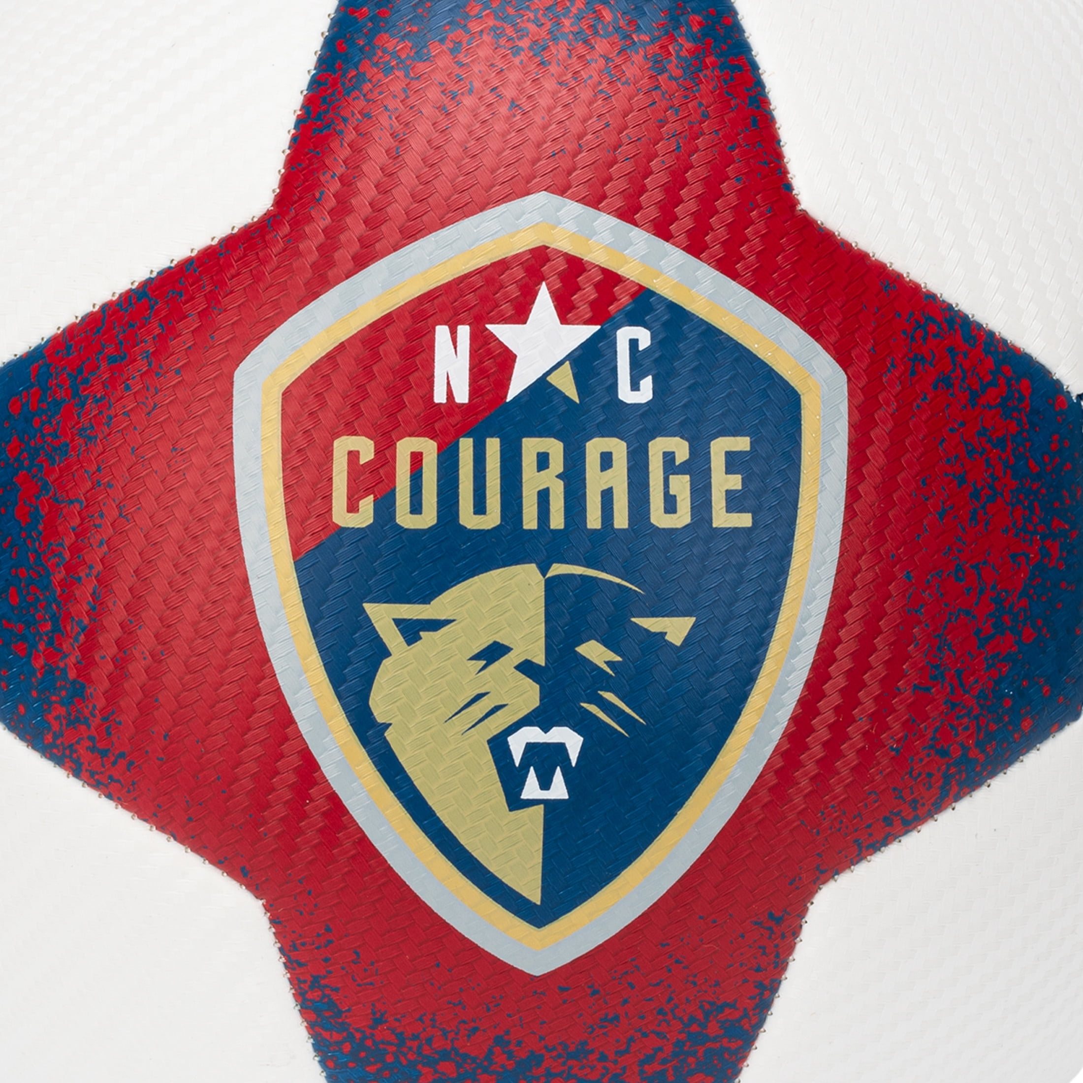 Franklin Sports NWSL North Carolina Courage Soccer Ball - Official Size 5 Soccer Ball - Regulation Size + Weight Soccer Ball for Kids + Adults - Boys + Girls Soccer Ball - Air Pump Included