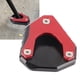 thumbnail image 3 of Placa de extensión de soporte lateral placa ampliadora de soporte aleación de aluminio resistente al óxido estacionamiento seguro para reemplazo de motocicleta para 400 2018+ ANGGREK Otros, 3 of 8