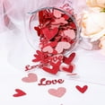 thumbnail image 6 of Heart Confetti,Valentine's Day Confetti Decor,Glitter Hearts Shaped Sprinkles for Weddings,Valentines Day Decorations for Photo Shoots,Envelope Stuffing,Party Supplies and Memory Keepsakes(Red), 6 of 6