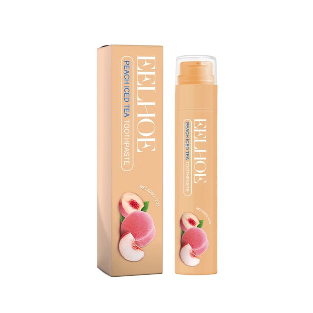 Fiudx Pasta Dental Frutas, Pasta Blanqueadora con Sabor Refrescante, Gel Protector Flúor, Crema de Menta de Limpieza Profunda, Cuidado Bucal Diario, Uso para Adultos, Fórmula Natural 60 G