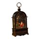 thumbnail image 3 of Bola de nieve con farol de Navidad, caja de música con luz navideña, regalo de Navidad, adorno navideño para mesa al aire libre, habitación del hogar, Papá Noel sentado, 3 of 9