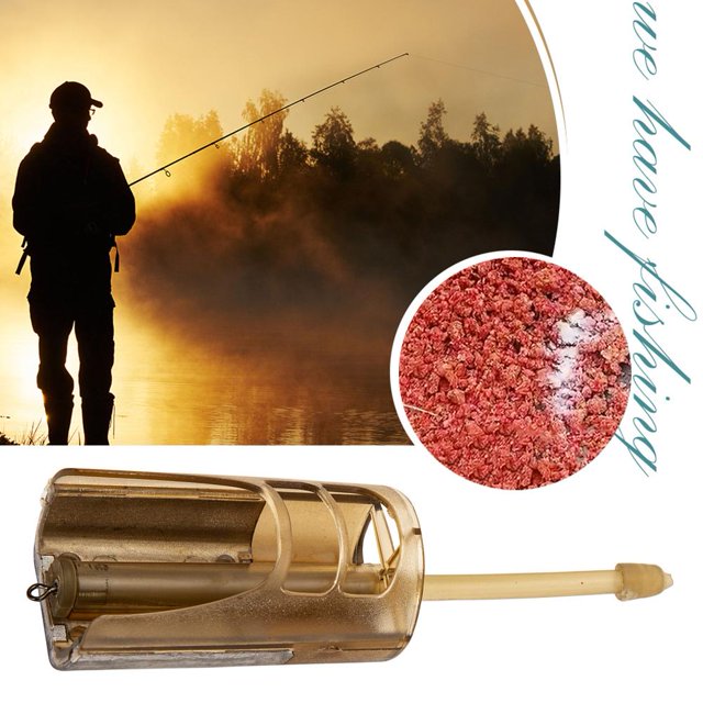 Jaulas alimentadoras de cebo Tmvgtek para pesca de carpa Pellet Ground Worm Lures Trap Holder pescar