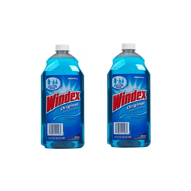 Windex Window Cleaner Refill 67.6 Ounce Value Pack of 2