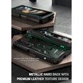 thumbnail image 4 of Poetic Étui Spartan pour Samsung Galaxy Z Fold 4, Étui Robuste Intégrale avec Support, Vert Métallique, 4 of 6