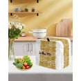 thumbnail image 5 of Farmhouse Brown Stand Mixer Dust Cover with Storage Pocket & Handles, Retro Modern Abstract Art Fits All Tilt Head & Bowl Lift Kitchen Appliance Cover Organizer Bag Accessories, 6-8 Quart, 5 of 6