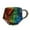 Multicolour, variant on WKSCLPAI Rainbow D20 Dice Mug, Polyhedral Dice Glass Coffee Cup, Translucent Game Mug with Handle for RPG Lovers, Creative Novelty Cups, Gift for Fantasy Lover