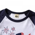 thumbnail image 4 of Kids Boys American Boy T Shirt Short Sleeve Top Tee Party Shirts for Boy Toddler 2-6T, 4 of 5