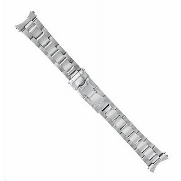 STAINLESS STEEL OYSTER WATCH BAND FOR ROLEX SUBMARINER, GMT II SOLID END P/C