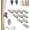 10pcs, variant on 2026 New Magnetic Curtain Clips, Magnets for Curtains, No Drill, Privacy Protection, Detachable Curtain Clips to Hold Curtains Closed for Home, Bedroom & Outdoor Patio (10pcs)