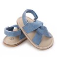 thumbnail image 4 of Zanvin Sandals, Kids Sandals, Toddler Sandals, Toddler Baby Girls Boys Baby Shoes Soft Sole Non-slip Baby Toddler Sandals, Blue, 0-3 Months, 4 of 7