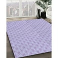 thumbnail image 2 of Ahgly Company Indoor Rectangle Patterned Purple Mimosa Purple Area Rugs, 2' x 5', 2 of 6