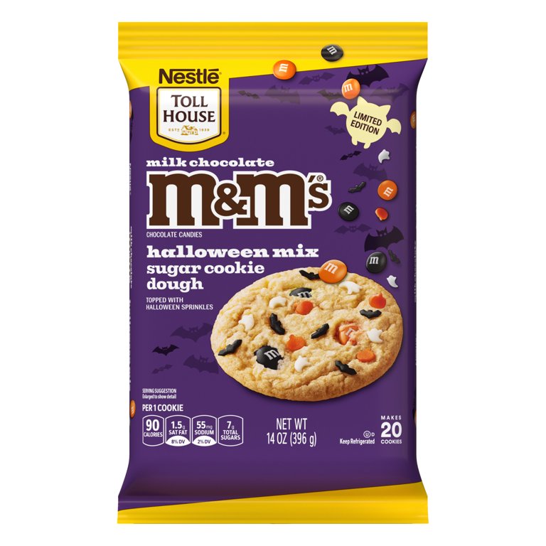 Nestle Toll House Ready to Bake M&M's Ghoul's Mix Milk Chocolate