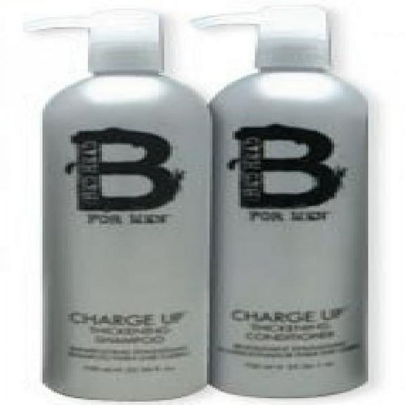 TIGI Bead Head for Men Charge UP Thickening Shampoo & Conditioner Duo 25.36 oz EACH