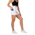 thumbnail image 2 of Inerzia Womens 2 Pack High Waisted Tennis Skorts (Sizes S-3X), 2 of 5