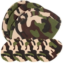 BESTONZON Camouflage Patches Iron On Patches Polyester 10Pcs