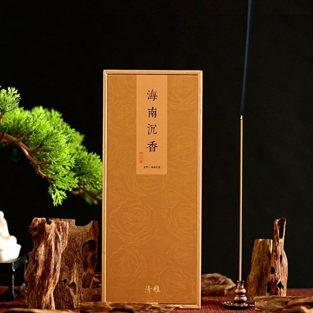 Xiao Hua 100 g de incienso natural premium, 40 minutos de preparación, receta artesanal clásica china, madera de agar de Hainan