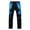 Black Full Length Pants I, variant on safuny Outdoor Hiking Pants for Men Soft Pockets Relaxed Elastic Waist Fashion Fall Spring Trousers Comfy Lounge Casual Color Block Full Length Pants Blue S