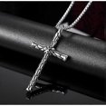 thumbnail image 4 of Trendy New European and American Viking Ornament Men s and Women s Pendant Necklace Cross Scale Stainless Steel Ornament, 4 of 5