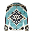 thumbnail image 7 of WEIWEN Quarter Zip Sweatshirt for Women Trendy 2026 Sherpa Western Aztec Fall Outfits Womens Sweaters Dressy Casual Long Sleeve Collared Zip Up Jackets Mint Green, L, 7 of 7