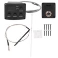 thumbnail image 1 of EIMELI Ukulele Pickup EQ Tuner with LED Display Electric Box 3 Segment Equalizer Musical Pickup Eq Tuner, 1 of 9