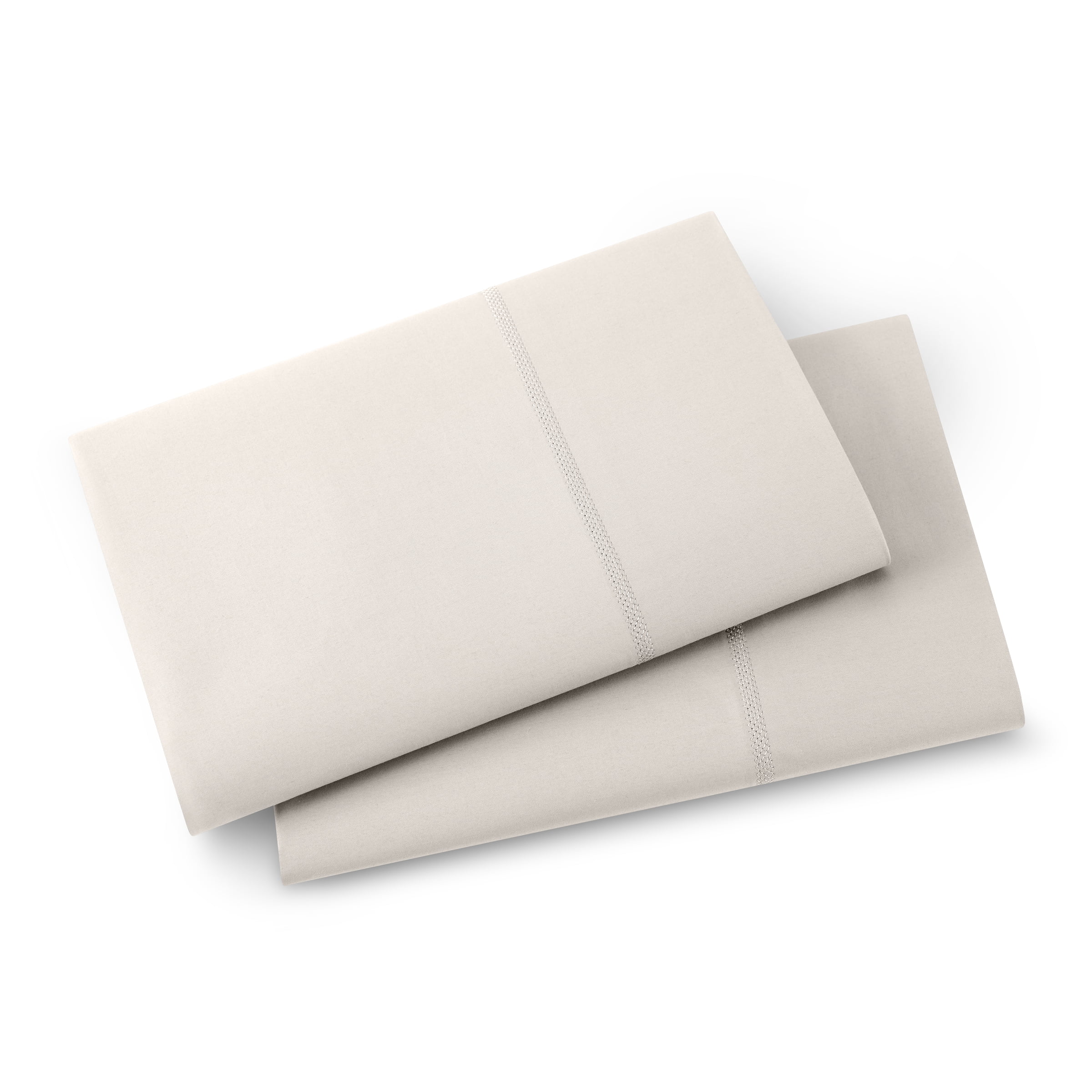 Wamsutta 1846 400 Thread Count Gardenia Egyptian Giza Cotton Percale Pillow Cases, Queen (2 Count)
