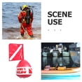 thumbnail image 3 of Buoy Ball Diver Below Ball With Dive Flag Pvc Inflatable Floater Inflatable Diver Below Floater For Outdoor Diving Scuba Diving, 3 of 7