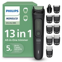 Philips Norelco All-In-One 3000 Series 13 In 1 Trimmer, Beard Styler & Men'S Hair Clipper, 9 Length Settings & Self-Sharpening Skin-Friendly Blades, MG3919/50
