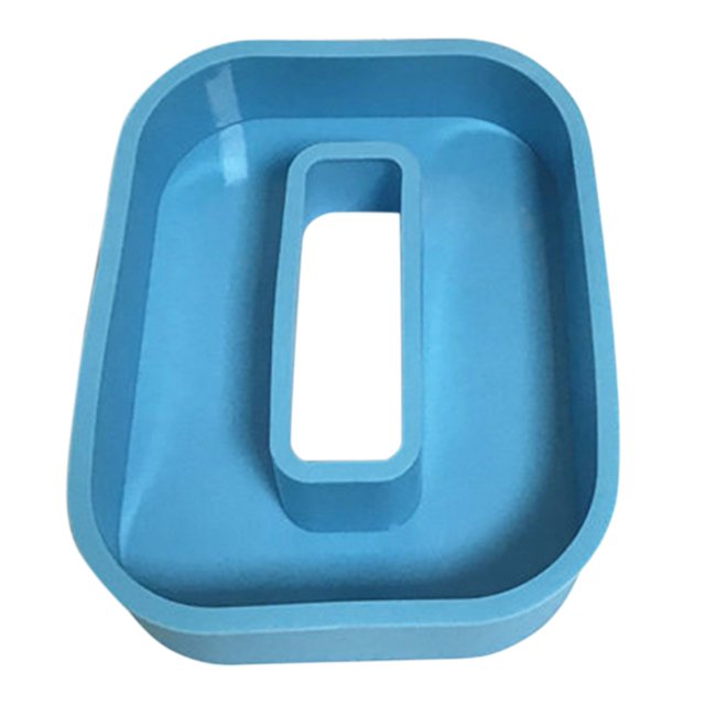 Litetao DIY Mold 26 Mold Alphanumeric English Cake Silicone Alphanumeric Cake Crystal Cake Mould,Square Cake Pan for Pound Cake