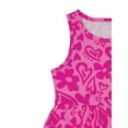 thumbnail image 3 of Wonder Nation Girls Tank Play Dress and Biker Shorts Set, 2-Piece, Sizes 4-18 & Plus, 3 of 3