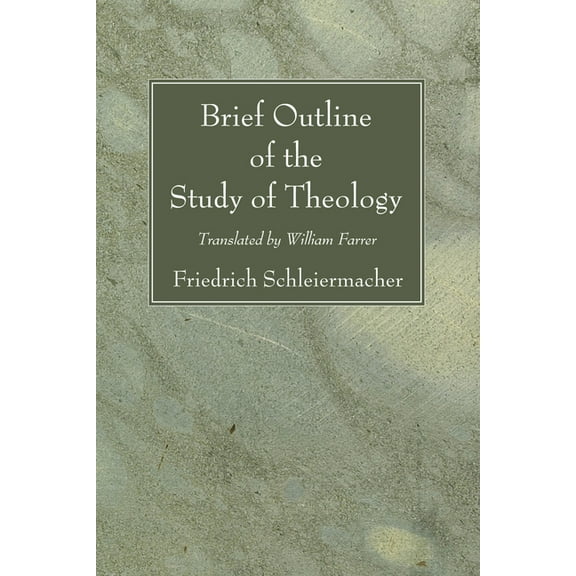 Brief Outline of the Study of Theology (Paperback)