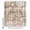 Brown, variant on Turquoise Coastal Bathroom Shower Curtains with 12 Hooks Waterproof Shower Curtain for Stalls and Bathtubs Nautical Coral Starfish Shell Seahorse Ocean Decorative Bathroom Curtain 54x78 Inches