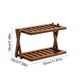 thumbnail image 3 of Estantera De Escritorio De Varios Niveles, Ideal Para Organizar Material De Oficina O Tazas De Cocina. Fabricada En Madera. Tres Estantes. Acabado Natural., Ukhbmc, 3 of 9