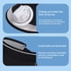 thumbnail image 4 of ¡Ofertas Limitadas!, Sombrero con abanico para mujer - Sombrero con visera de abanico - Mediación de tres velocidades y protección solar de área amplia Akmoler, 4 of 9