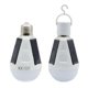 thumbnail image 1 of (paquete de 2) Bombilla de luz solar de 12 W Bombilla de emergencia solar portátil Impermeable 3 modos de iluminación Bombilla de energía solar recargable USB para falla de corte de energía, 1 of 5