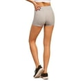 thumbnail image 3 of TheLovely Women & Plus Soft Cotton Active Stretch Outseam Workout Boy Shorts with Wide Wastband (12" Boy Shorts), 3 of 6
