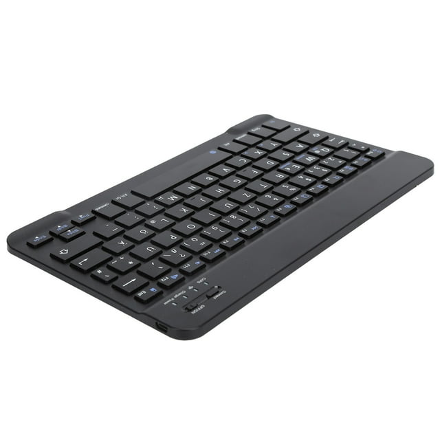 Teclado Alemán, Teclado de 10 Pulgadas impermeable ultra delgado para computadoras portátiles para Teléfonos Inteligentes para Tabletas para computadoras de Escritorio