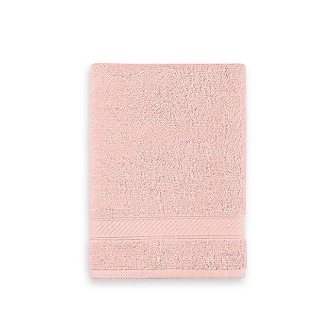 Wamsutta Hygro Duet Hand Towel in Rose Quartz