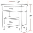 thumbnail image 3 of Pemberly Row Queen Shelter Bed 2 Nightstands and Dresser Mirror, 3 of 20