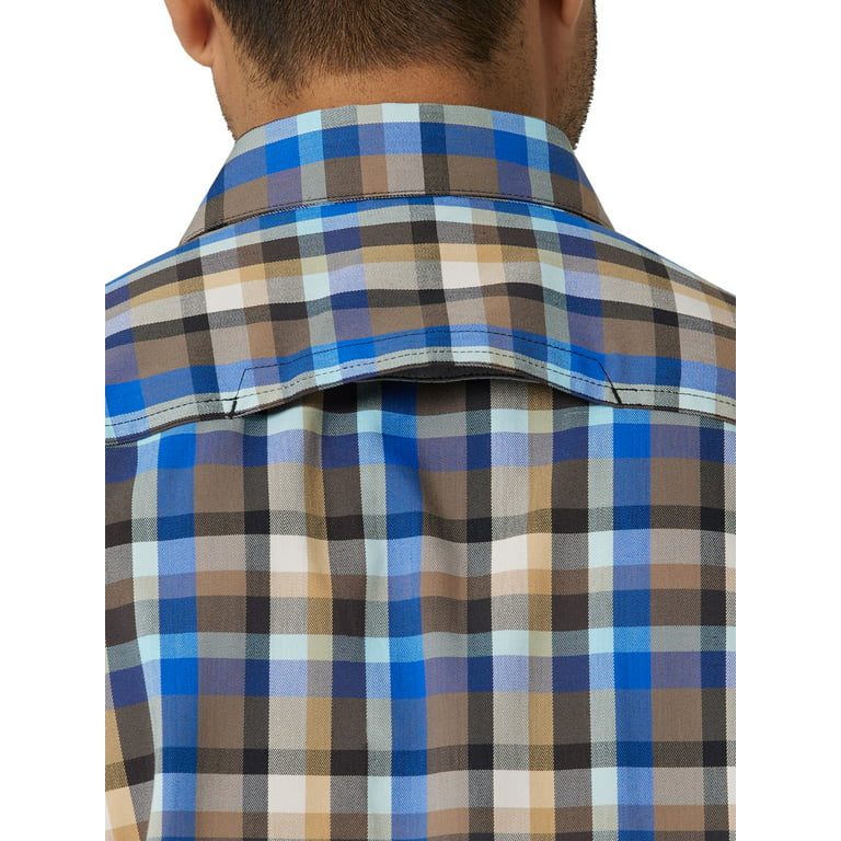 Wrangler Men's Short Sleeve Two Pocket Utility Shirt - S-5xl Each