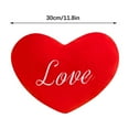 thumbnail image 4 of AZXY Valentine's Day Heart Throw Pillows, Plush Decorative Pillow for Sofa Couch Bed, Cute Pillow Toy for Lover Kids Valentines Day Mothers Day Christmas Gift, Festival Wedding Decor, 4 of 5