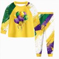 thumbnail image 2 of KPOPLK Toddler Baby Girl Clothes Fall Winter Carnival Sweatsuit Newborn Sweatshirt Sweat Pant Sets Outfits Infant Girls Clothing(8-9Years,), 2 of 7