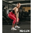 thumbnail image 5 of Capri Leggings With Side Pockets Size 6, 17" Inseam Viva Magenta, 5 of 6