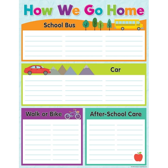 How We Go Home Chart [TCR7893]