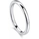 thumbnail image 1 of 2mm 4mm 6mm Tungsten Wedding Bands Ring for Women Men Rose Gold/Silver/Gold/Black Polished Slim Engagement Promise Rings Comfort Fit Size 4-13, 1 of 4