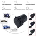 thumbnail image 4 of pitrice Universal Dual USB Car Charger Voltage Digital Display Car Cigarette Lighter Replacement for 12V/24V Car Motorcycle, 4 of 9