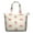 Donut, variant on Zen Mala Art Duffel Abstract Trippy Meditation Tote with Healing Ornament Pattern, Psychedelic Relaxation Inspired Weekender
