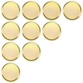 thumbnail image 1 of 10Pcs Brass Laser Engraving Blanks Blank Challenge Frosted Coin with Acrylic Protection Box - 40mm f, 1 of 5