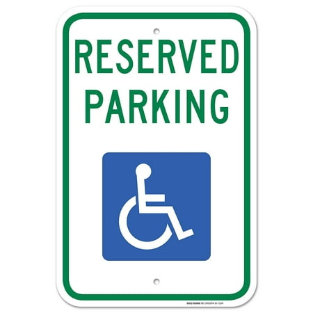 Denver Broncos Parking Sign - Handicap Parking Sign - Federal 12