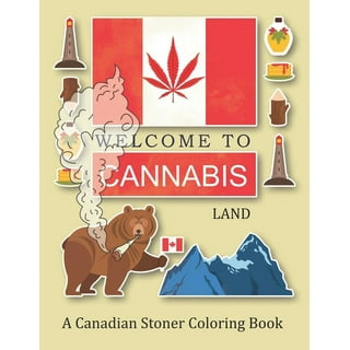 stoner coloring books for adults: weed coloring book for absolute